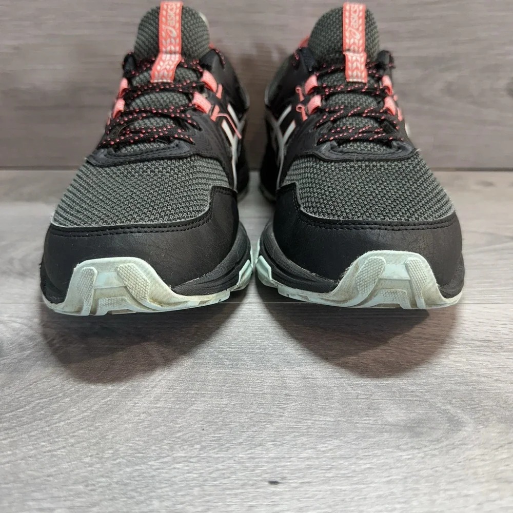 ASICS Gel-Venture 8 Running Shoes Womens Sz 9.5 Black Trail Hiking 1012A708